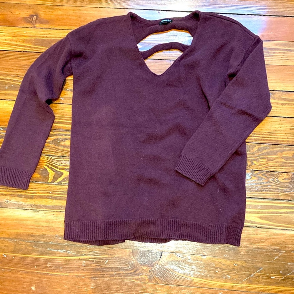 Express Open Back Sweater